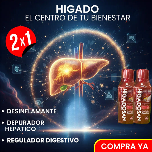Higadosan 2x1 - Renueva tu Energía, Alivia tu Digestión y Cuida tu Hígado de Forma Natural