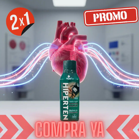 HiperTen® 2x1  - ¡Transforma Tu Salud Hoy! Controla Tu Presión Arterial y Renueva Tu Energía !
